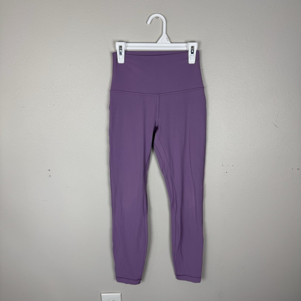 Lululemon Align High Rise Pant 25" In Wisteria Purple Size 4 Nulu - Picture 1 of 7
